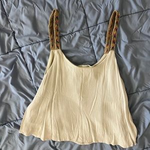 Cream Tank Top